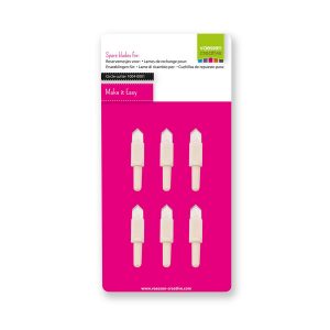 Cirkelsnijder reservemessen 6 st.