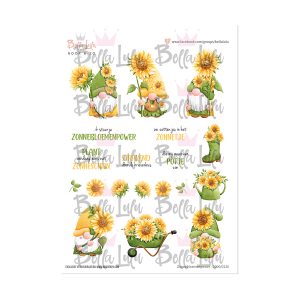 Knipvel Zonnebloemenpower