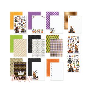 Designpapier Griezelig feestje