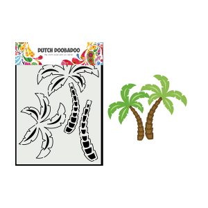 Build up art palm tree