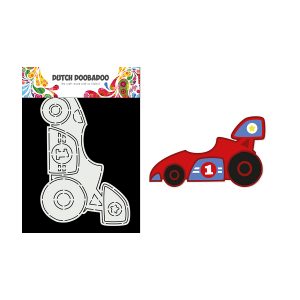 Build up art race car