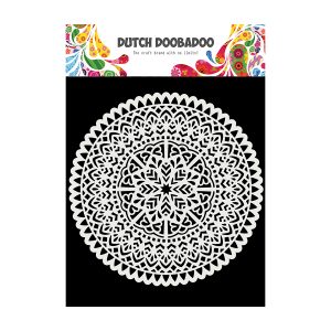 mask art mandala round 2