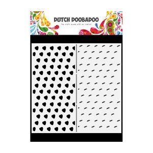 mask art slimline strawberries