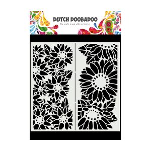 mask art slimline zonnebloem