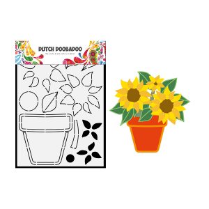 Build up art zonnebloem