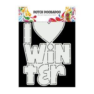 card art i love winter