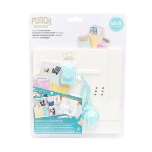 Journaling pocket punch board