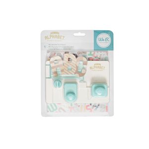 Mini alphabet punch board