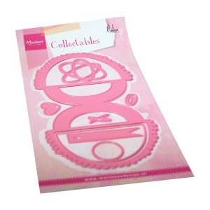 Collectables bag topper XOXO