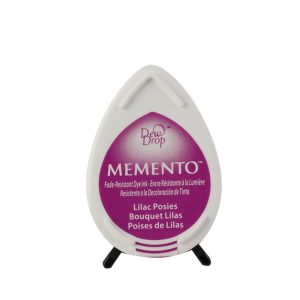 Inktkussen dew drop Lilac Posies