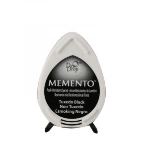 Inktkussen dew drop Tuxedo Black