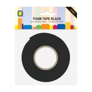 Foamtape 2 mm zwart