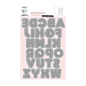 Stansmal striped alphabet