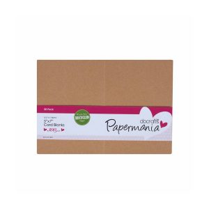 Kaarten & enveloppen kraft 12,7×17,8cm