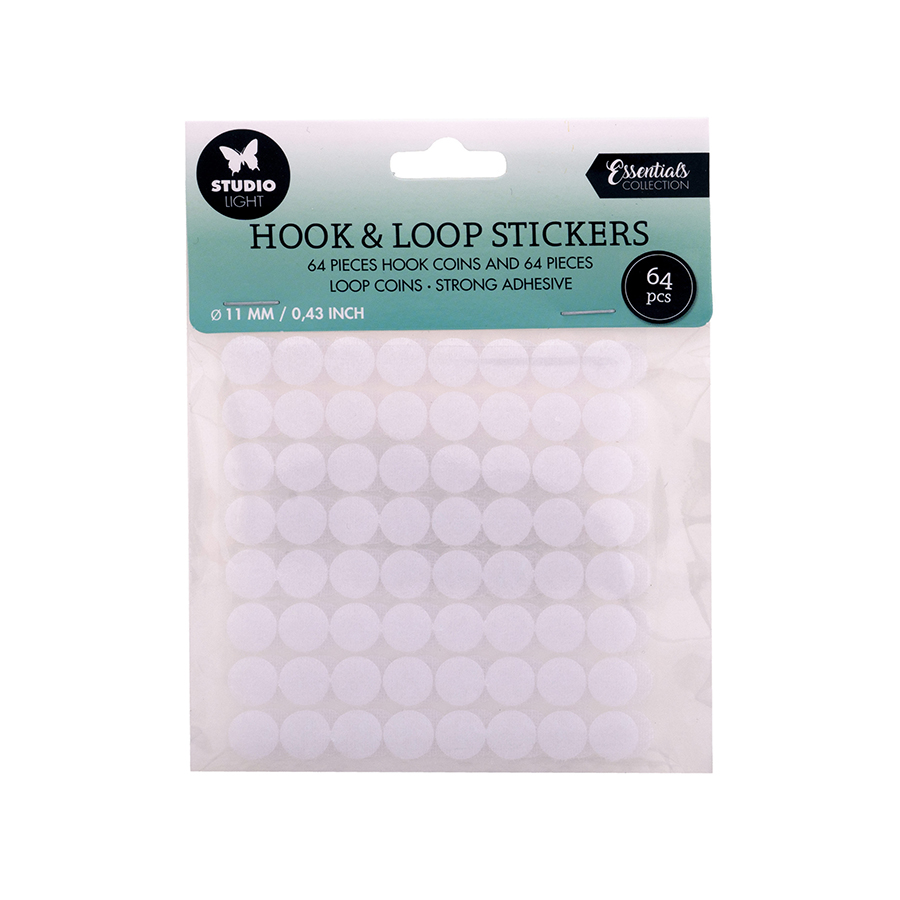 Klittenbandrondjes 11 mm