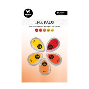 Inktkussens watergedragen geel