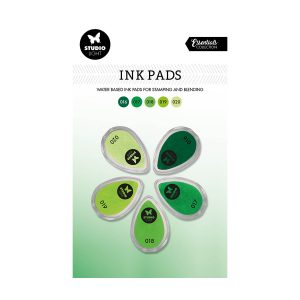 Inktkussens watergedragen groen