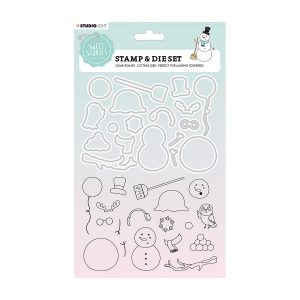 Stans & stempel snowman