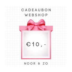 Cadeaubon webshop 10 euro