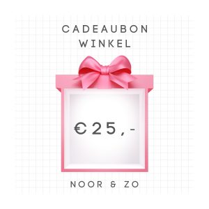 Cadeaubon winkel 25 euro