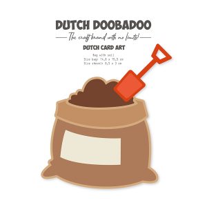 card art zak met aarde