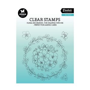 Stempel bloemencirkel