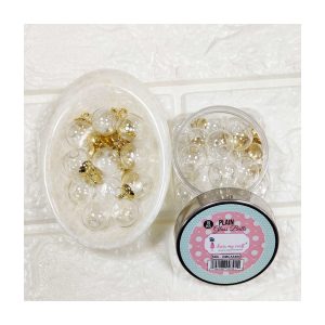 Schudmateriaal glass balls plain