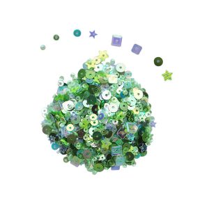 Schudmateriaal blossom with green