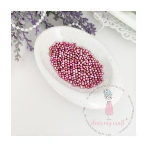 Schudmateriaal beads mini roze