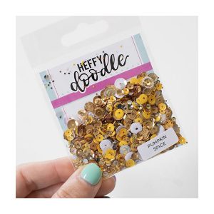 Sequins pumpkin spice