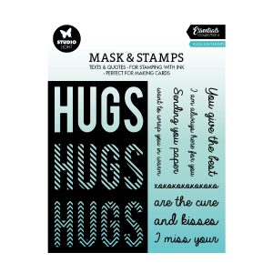 Stencil en stempel hugs