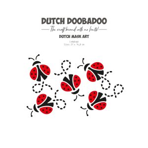 Mask art lieveheersbeestjes