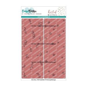 Hot foil mal A6 Confetti