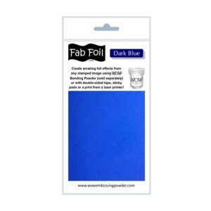 Fab foil dark blue