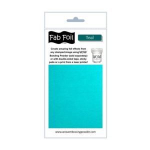 Fab foil teal