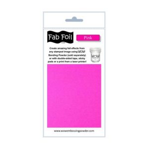 Fab foil pink