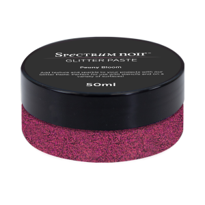 Glitter pasta peony bloom