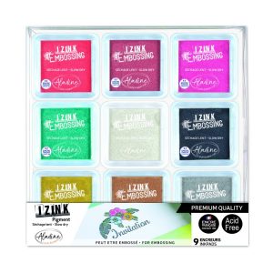 Izink pigment inkt 9 st.