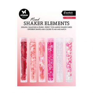 Schudmateriaal pink love