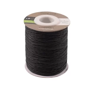 Hempcord zwart