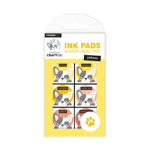 Inktkussens water-reactive pastels yellows