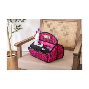 Tote bag raspberry cheetah