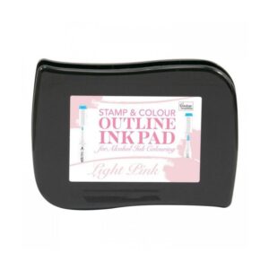 Inktkussen outline light pink