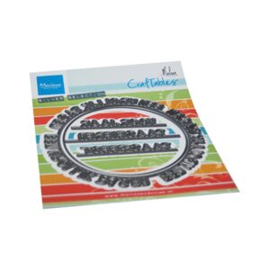 Craftables vrolijk pasen cirkel