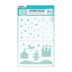 Stencil park silhouette