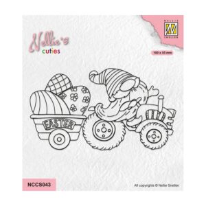 Stempel gnome on tractor