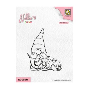Stempel easter gnome