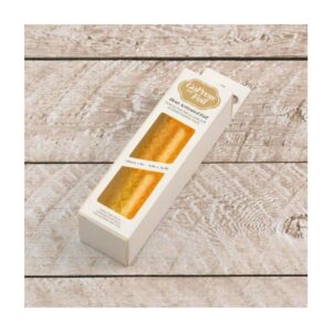 Hot foil iridescent square pattern goud