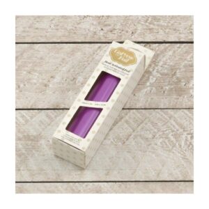 Hot foil spiegelend paars