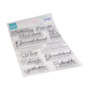 Stempel met oprechte deelneming